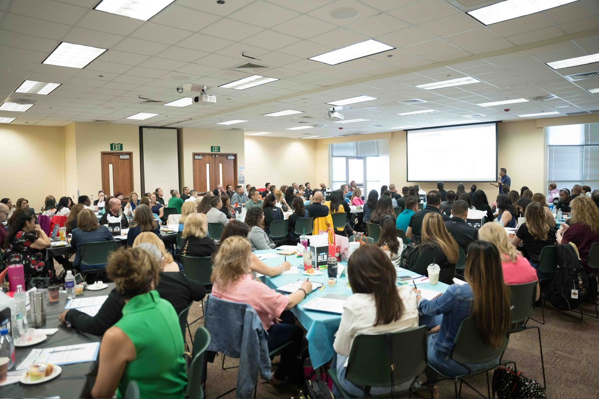 What a positive, uplifting meeting with our amazing #TeamSISD principals &amp; assistant principals! Thank you for showing up, staying strong, &amp; keeping students first. Don’t call it a comeback, we’re continuing our success! Keep the momentum going — the next chapter is ours!