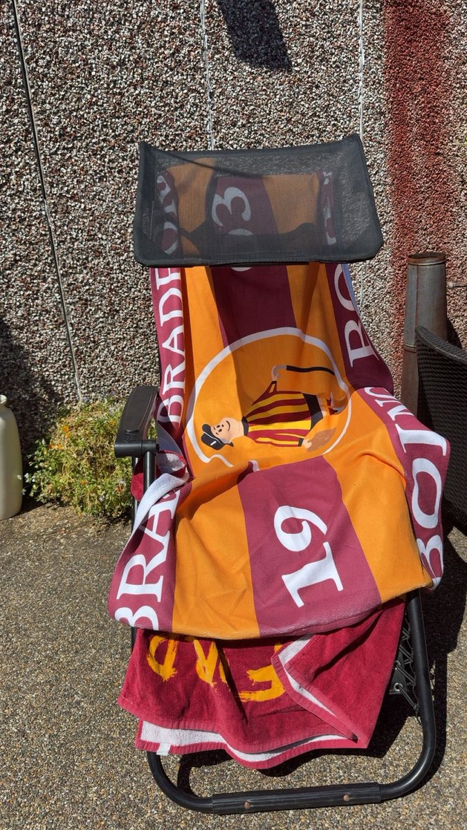 agreen1911's tweet image. It’s that time. Thanks @Thecityvent for the free towel can highly recommend large enough to fit sun loungers #bcafc