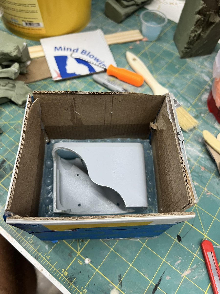 offearth3d's tweet image. Remaking my Venom Snake Bionic Arm again, this time it’ll be cast in various Shore Hardnesses of Urethane Rubber.