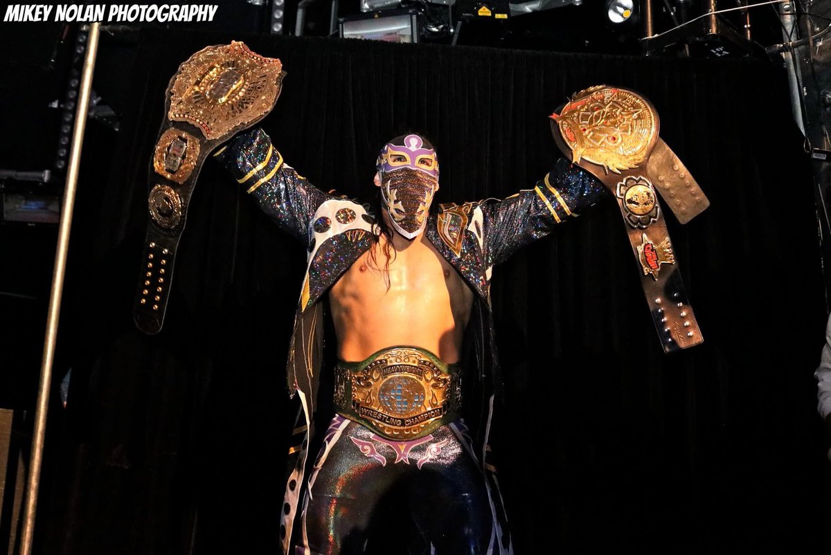 So proud of Bandido! 
Incredible match last night at <a href="/ringofhonor/">ROH - Ring of Honor Wrestling</a> and now the whole world knows what we’ve known for awhile 🦍