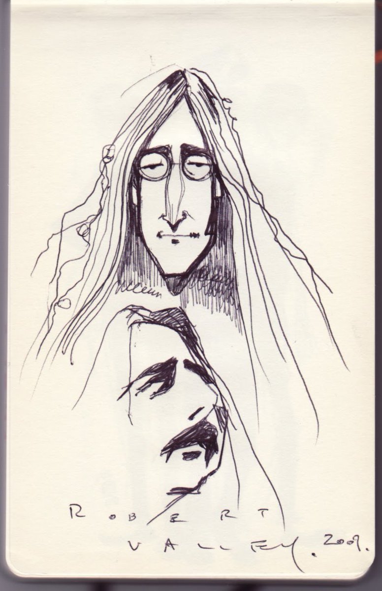 ringofromphilly's tweet image. recognized his style immediately, i love his work. here’s some pencil sketches for the beatles rockband