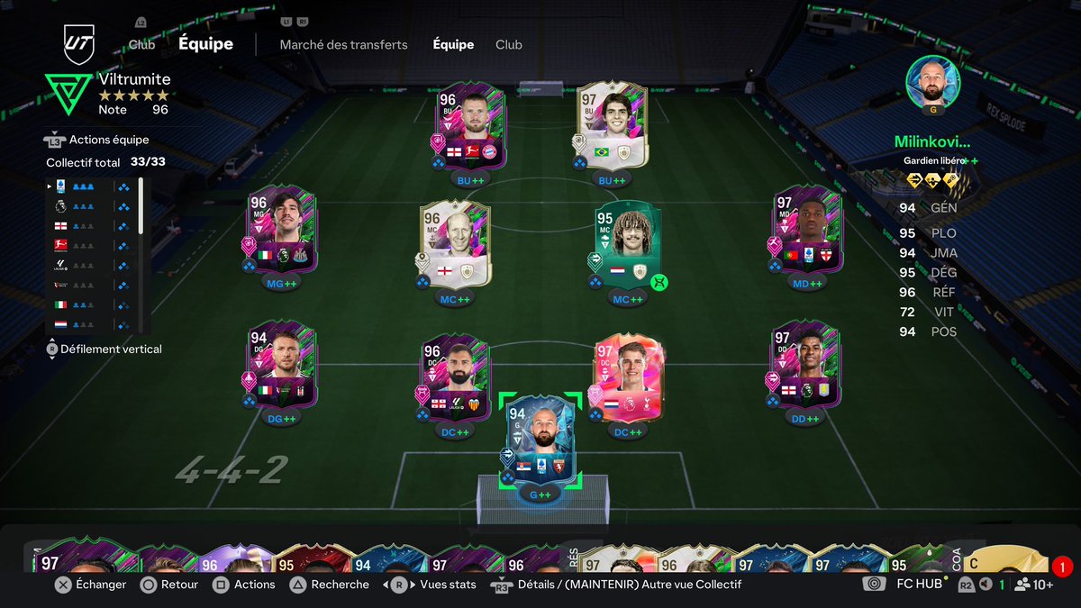 Neosy213's tweet image. 15-0✅🔥
DIER X KAKA 🏴󠁧󠁢󠁥󠁮󠁧󠁿🇧🇷

442 🙈
Rewards 💩

tactic code : d42BMhFjnJx

(DM FOR FUT CHAMPIONS)