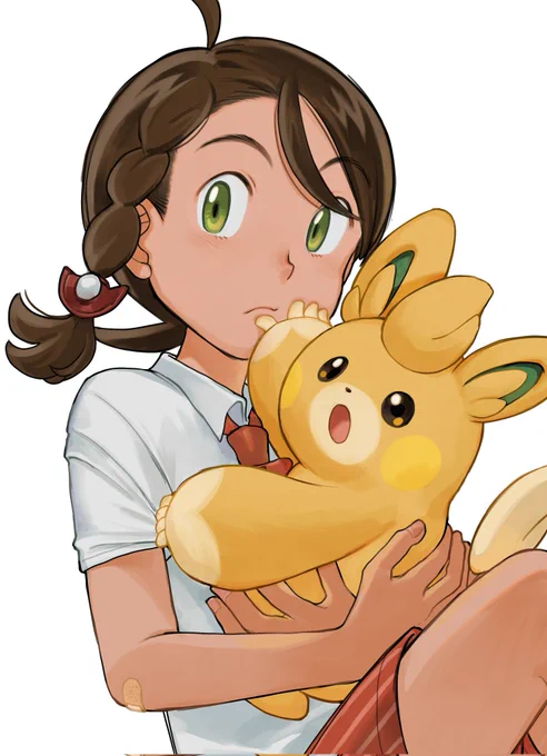 あとこれはやっぱりパモットの指が好きという絵