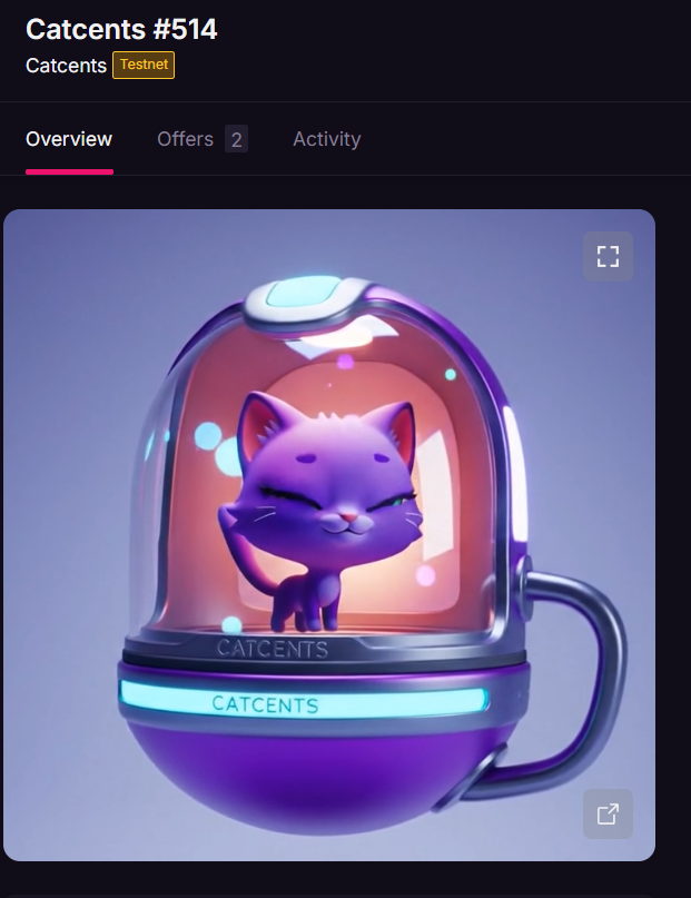 <a href="/CatCentsio/">catcents</a> This NFT is really beautiful! AWESOME!