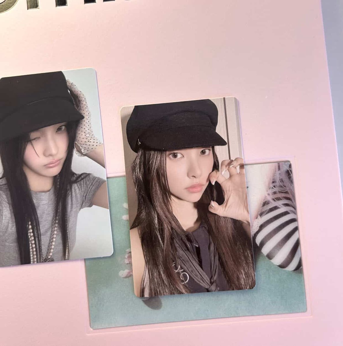 yunahthinker's tweet image. my illit album finally arrived .。.:*☆ the prettiest ever and i pulled yunah 🥺