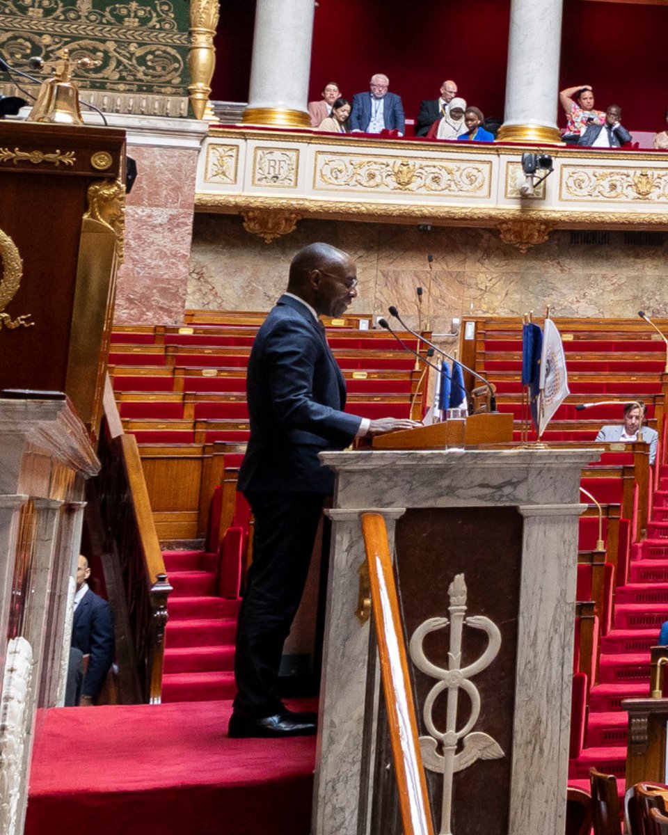 AssembleeNat's tweet image. 🤝 #APF50 : Retour sur la première journée de séance plénière de la 50e session de l'Assemblée parlementaire de la Francophonie.
🗓️ Au programme : allocutions, examens de rapports, et un débat : « La Francophonie, une ancre dans un monde en crise »