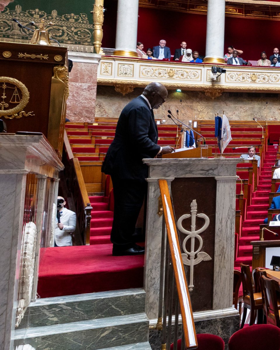 AssembleeNat's tweet image. 🤝 #APF50 : Retour sur la première journée de séance plénière de la 50e session de l'Assemblée parlementaire de la Francophonie.
🗓️ Au programme : allocutions, examens de rapports, et un débat : « La Francophonie, une ancre dans un monde en crise »