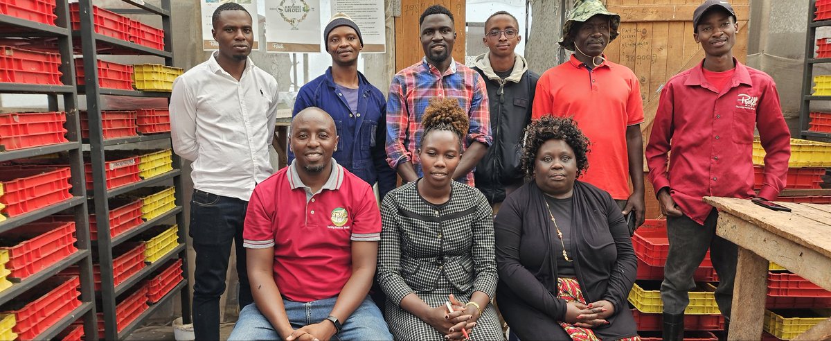 Today at Protein Master, we continued doing what we know best — training, consultancy, farm setups, and selling quality breeding stock! 💪🐛
We were honored to host farmers from Ethiopia, Mtito Andei, Ravine, and Kitengela. With us, you never go wrong — only growth ahead! 🌱🇰🇪🇪🇹