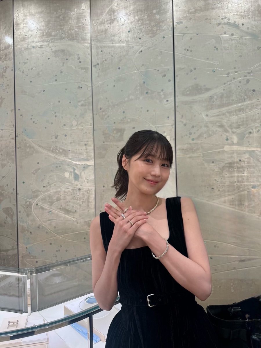 素敵🖤💍

 #ティファニー銀座  #ティファニー  #TiffanyAndCo <a href="/TiffanyAndCo/">Tiffany & Co.</a> 
 #有村架純