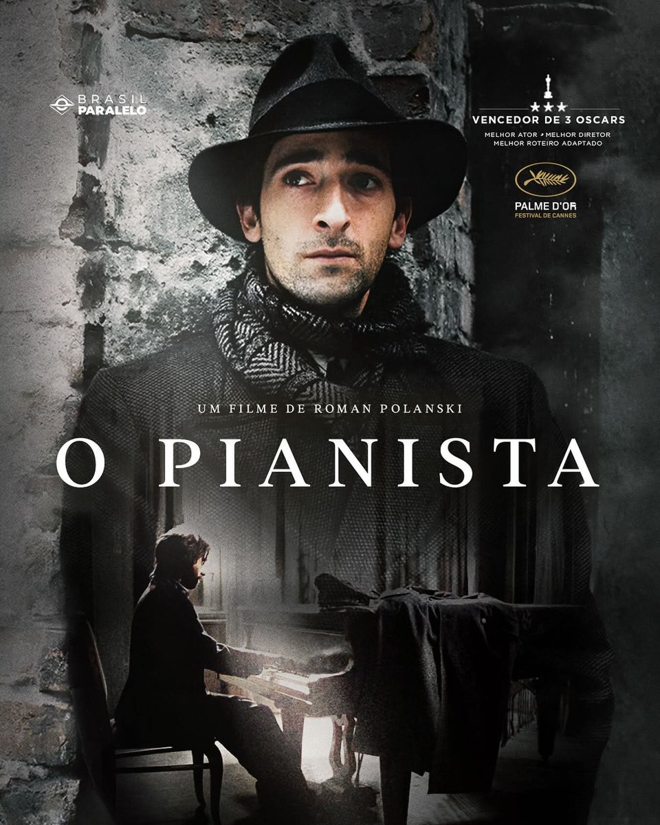 Procura-se quem assistiu ao filme
"O Pianista" 📺📽