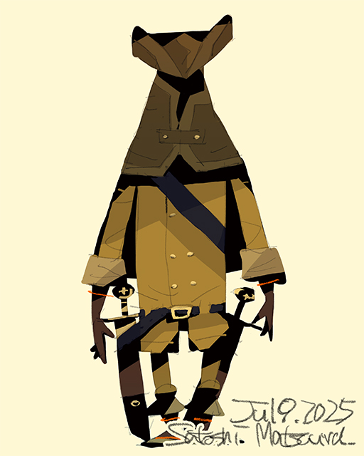 hiziri_pro's tweet image. Hunter.
I've posted a new illustration to my Patreon! Full size JPG, PSD and video files can be downloaded according to the amount of support. patreon.com/satoshi_matsuu…
#creaturedesign