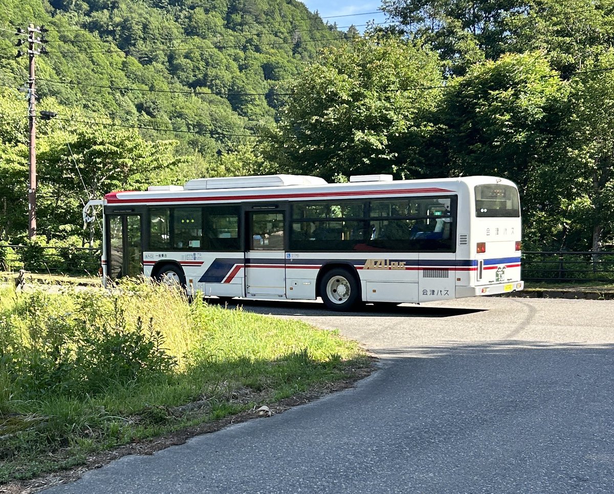 セレガ乗車録 会津バス(会津乗合自動車) 田島営業所 会津200か520 PKG