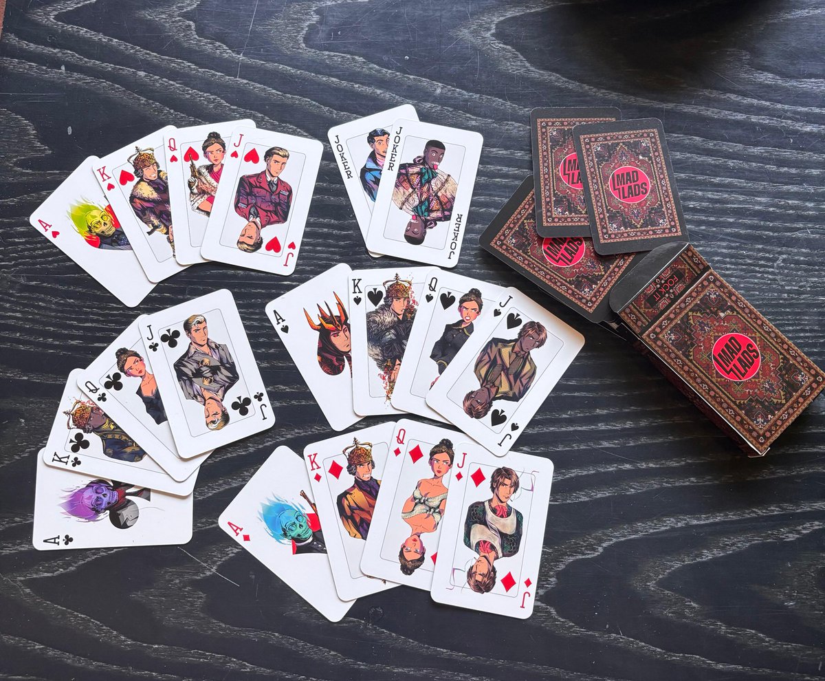 Playing with those Lads cards hits different