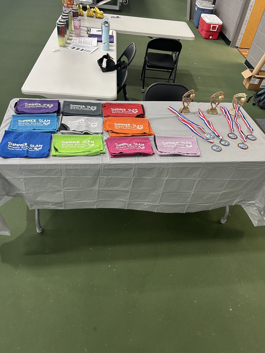 swhstennis's tweet image. Middle School Speed Tournament is underway!