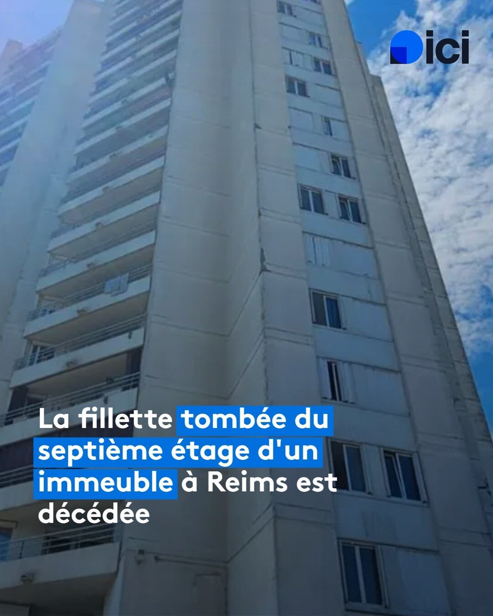 L'enfant n'a pas survécu à ses blessures ce samedi 12 juillet. La petite fille s'était faufilée dans la petite ouverture laissée sous les volets roulants qui donnaient accès au balcon.

➡️ l.ici.fr/BHJ