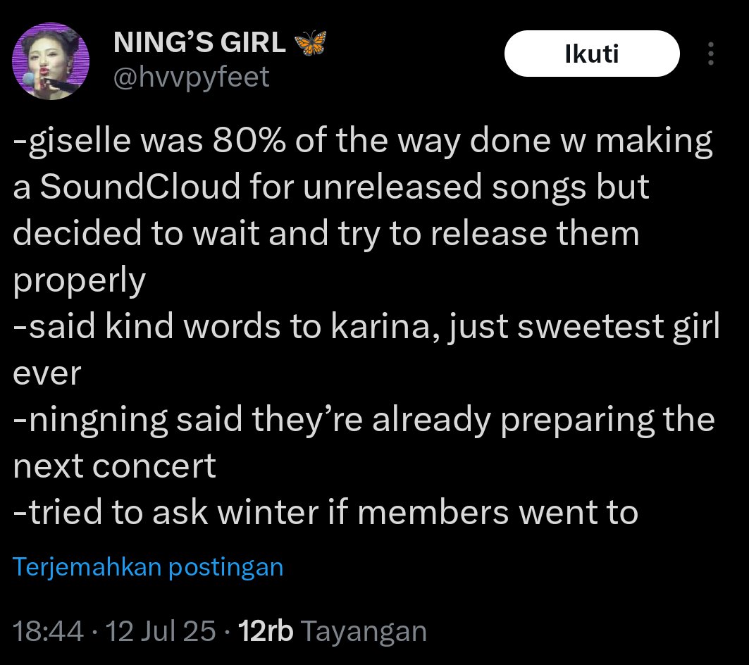 jigujellymf's tweet image. 🖤 giselle soundcloud is coming guyssss, siapa yg ga sabar dengerin masterpiece dari our talented aeri?? 😍