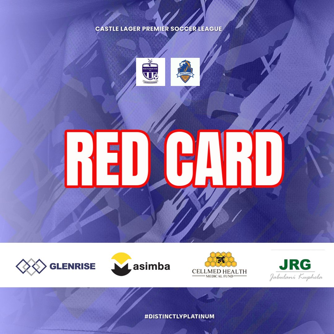 32'| Red Card Muduhwa.

𝗡𝗴𝗲𝘇𝗶 𝗣𝗹𝗮𝘁𝗶𝗻𝘂𝗺 𝗦𝘁𝗮𝗿𝘀 1⃣-2⃣ 𝗦𝗰𝗼𝘁𝘁𝗹𝗮𝗻𝗱 𝗙𝗖

#UpMadamburo  | #DistinctlyPlatinum