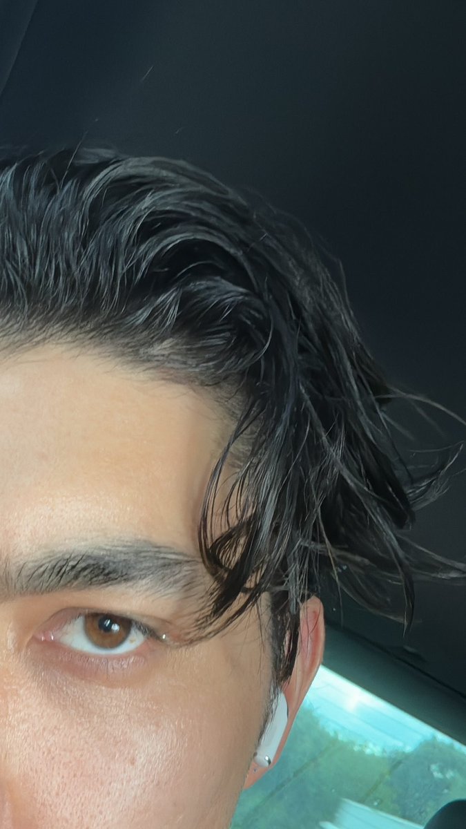 Good afternoon, I just washed my hair.