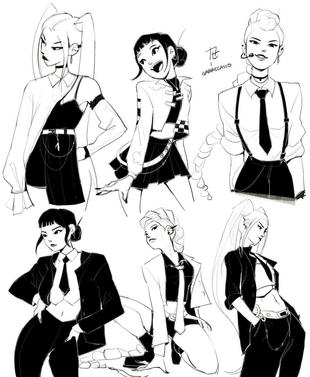Something about dressing them up while studying poses really scratches a specific part of my brain
-
#KpopDemonHunters