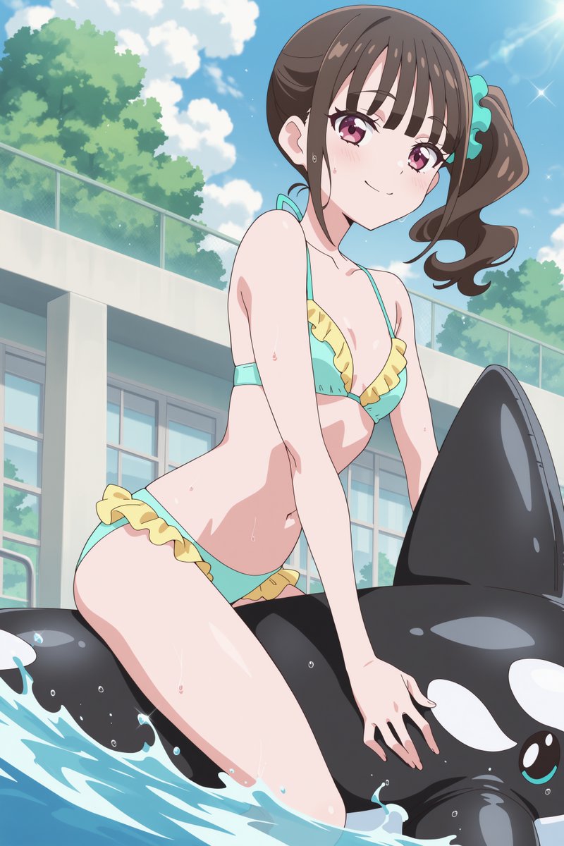 dDBGWyGmyhBV5mc's tweet image. わんだふる夏だプールだぷりきゅあだ4
#AIイラスト #わんぷり #precure #プリキュア