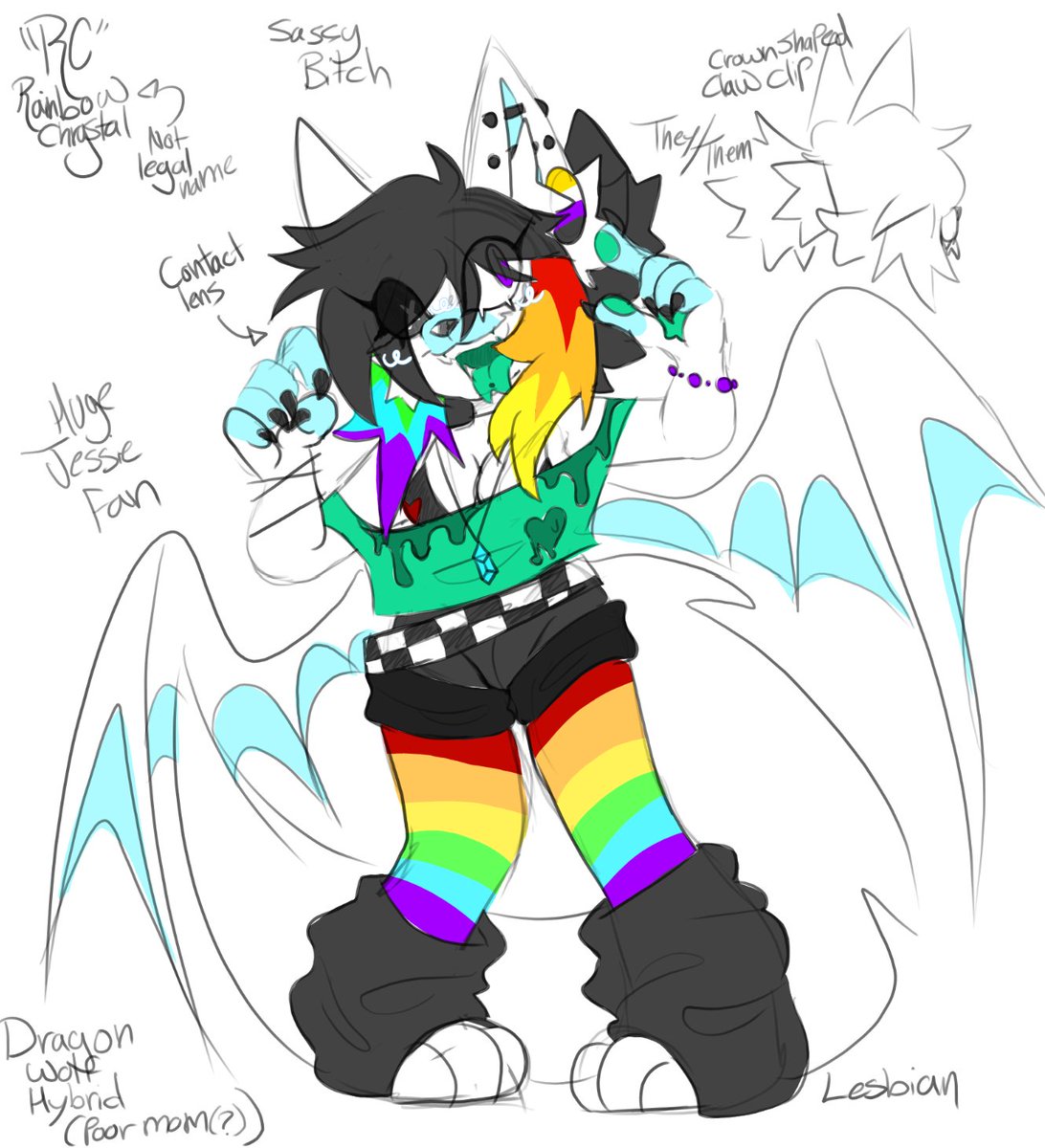 _Mil0stearip0ff's tweet image. I redesigned my first ever oc I created when I was 8 or 9!
