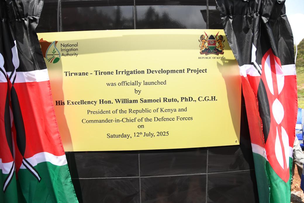 EphantusKim's tweet image. His Excellency Dr. William Ruto Launches Tirwani-Tirone Irrigation Development Project in Keiyo South, Elgeyo Marakwet County on 12th July 2025
His Excellency Hon. Dr. William Samoei Ruto, PhD, C.G.H., President of the Republic of Kenya, today officially launched the…