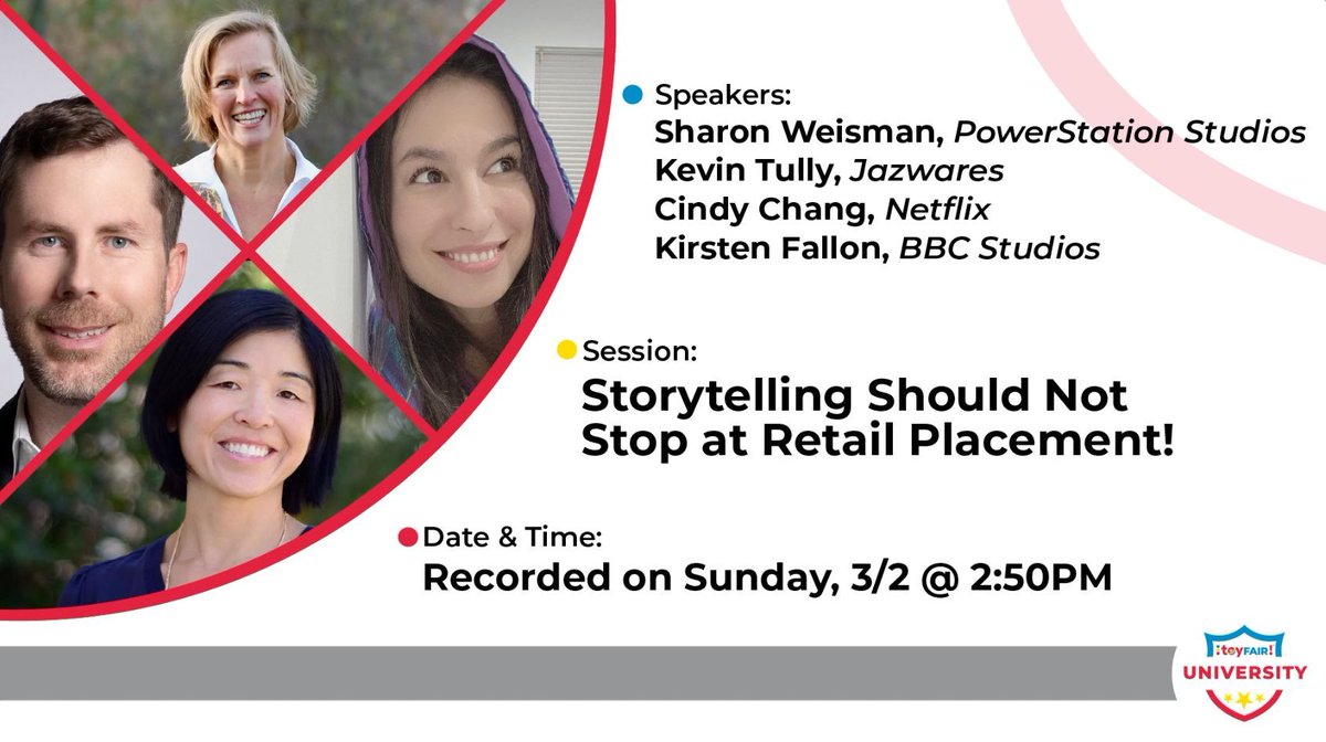 Don’t let your product story stop at the shelf. This Toy Fair University panel shares how storytelling continues to build engagement after retail: youtu.be/ZGKOa8gUDmI  

#toyfairlife