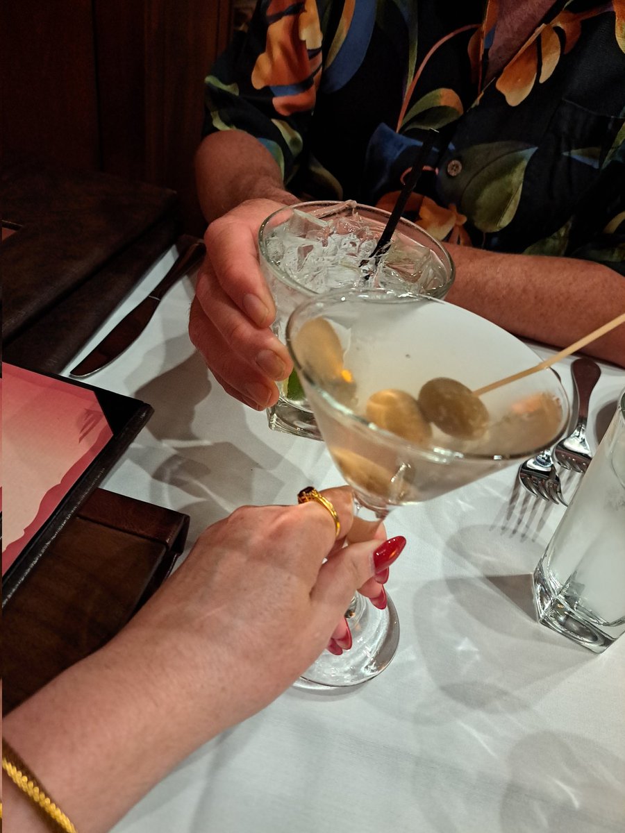 Cheers to another night out on the town in one another's company, T! 🥂 You're simply the sweetest! 🥰