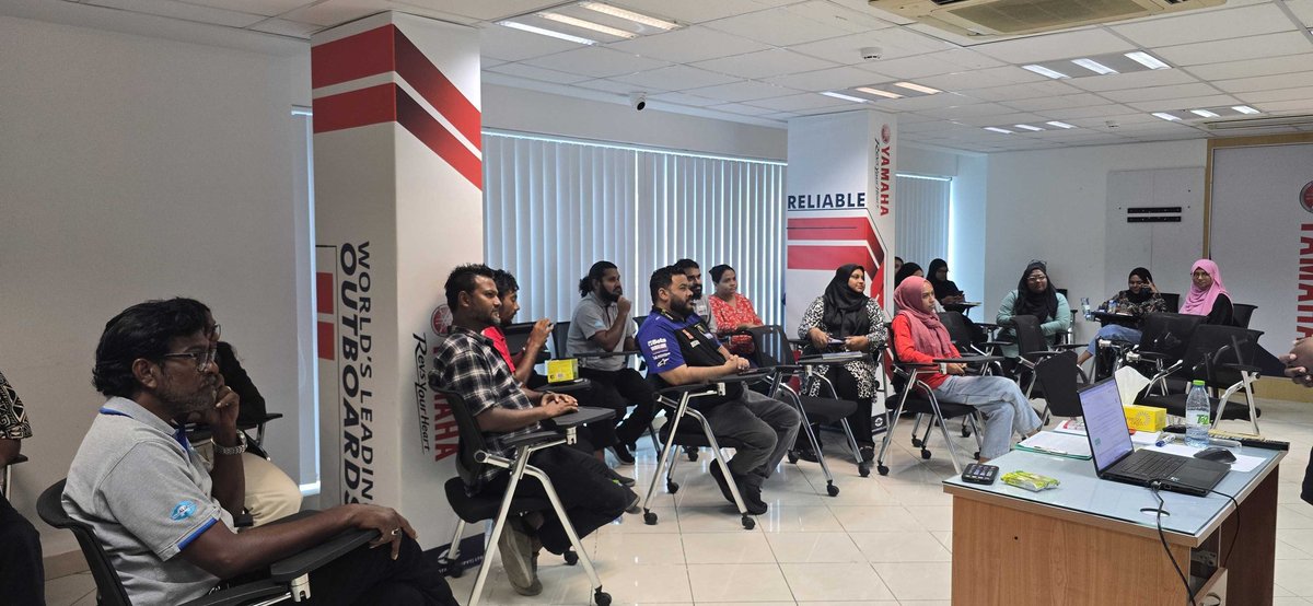 Stay ahead of the curve—today our CEO <a href="/MohamedXylam/">Xylam</a> led an AI in the workplace session for <a href="/Alia_Maldives/">Alia Investments</a>. With <a href="/DhivehiGPT/">DhivehGPT</a> &amp; other AI tools, your team can work smarter, faster, better. Don’t get left behind.