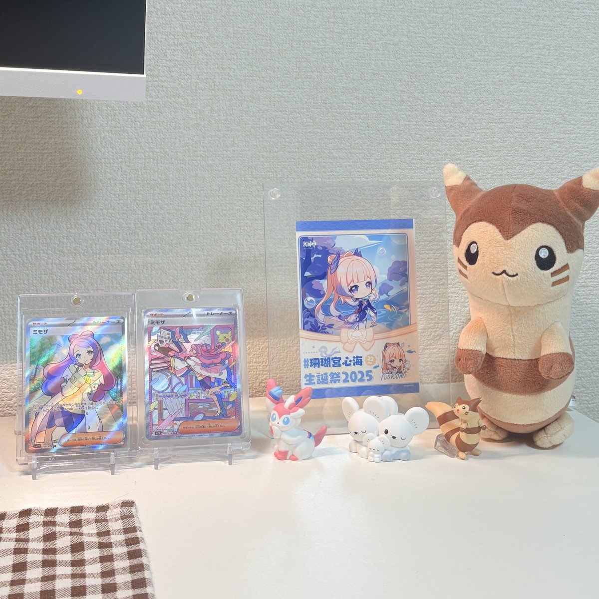 NAMHAMU_games's tweet image. #ポケカ履歴書 
 #ポケカ女子と繋がりたい
 #ポケカ好きな人と繋がりたい 
ポケモンスリープやポケポケなどもやっています🫰🏻💕
絵を描いたり動画作ったり、ゲームしたりコレクションしたり…☁️🫧
是非お友達になって頂ければ嬉しです✨️