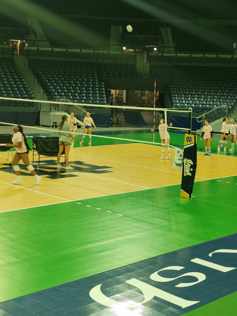 Holy Name Volleyball (@holynamevb) on Twitter photo Starting the 2nd day of Notre Dame Volleyball Camp on main court! <a href="/HNGreenwave/">Holy Name High School</a> <a href="/NamerAthletics/">Holy Name Athletics</a> Starting the 2nd day of Notre Dame Volleyball Camp on main court! <a href="/HNGreenwave/">Holy Name High School</a> <a href="/NamerAthletics/">Holy Name Athletics</a>