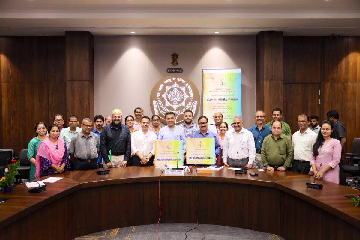 The CM Scholarship Scheme is not just funding education—it’s transforming lives and fueling a brighter tomorrow for Goa. #Opportunities4StudentsGoa <a href="/DrPramodPSawant/">Dr. Pramod Sawant</a>