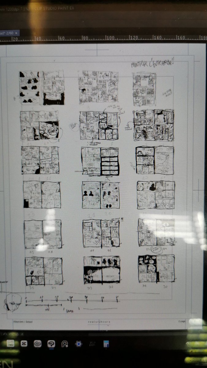 x00nyu7's tweet image. working on a 60 pages Manga
