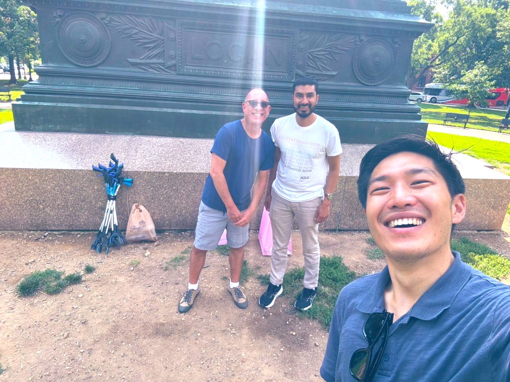 Allister Chang (@allistersboe) on Twitter photo Now at Logan Circle with <a href="/ankitjaindc/">Senator Ankit Jain</a> and <a href="/KevinCataldoDC/">Commissioner Kevin Cataldo</a> -- join us for a neighborhood trash pickup! Now at Logan Circle with <a href="/ankitjaindc/">Senator Ankit Jain</a> and <a href="/KevinCataldoDC/">Commissioner Kevin Cataldo</a> -- join us for a neighborhood trash pickup!