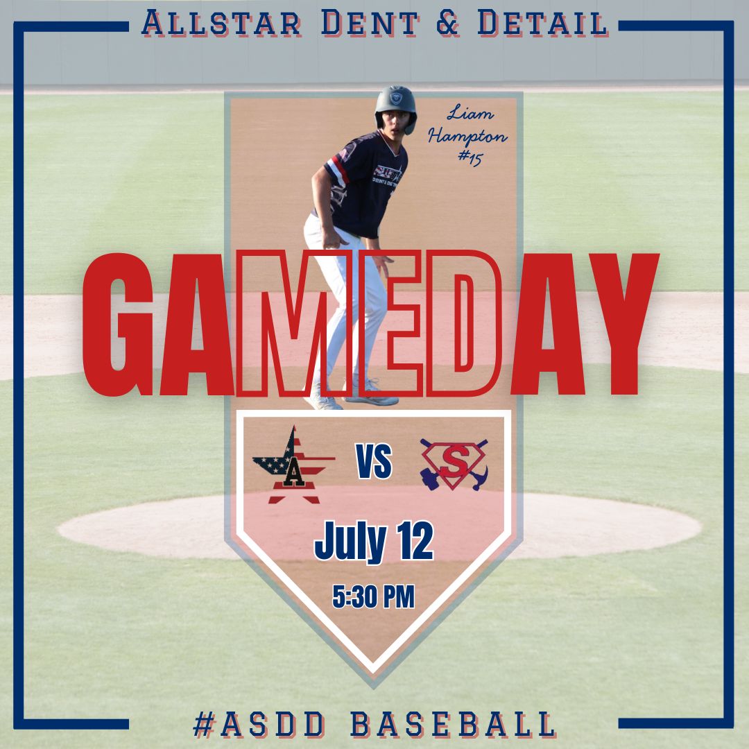 ASDD_Baseball's tweet image. Final game of pool play for Allstar in the Capital City Clash!
🆚 Sampson Construction
⌚️5:30 PM
📍Densmore Field 1
📸 HL Photography on Instagram
