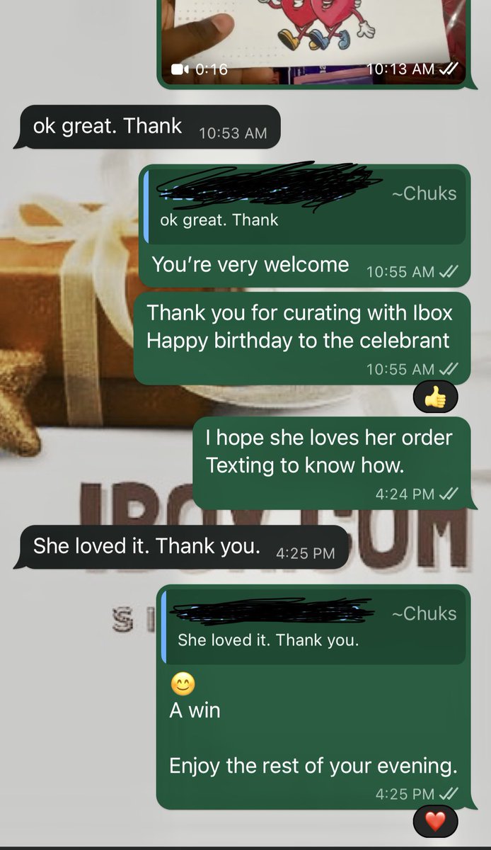 ibox_gift's tweet image. The curated for My Baby 250,000 Naira Gift Box! 🎁✨ Inspired by the art of giving, each customized item inside this box tells a story of love and luxury. Perfect for the one you love.
Feel free to adjust the details to fit your style and the specifics of your curated gift box!