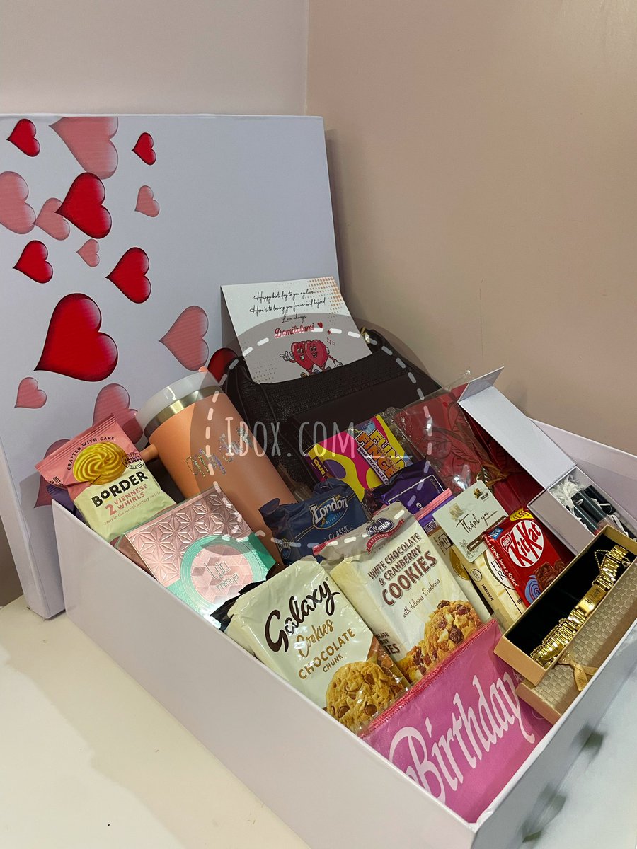 ibox_gift's tweet image. The curated for My Baby 250,000 Naira Gift Box! 🎁✨ Inspired by the art of giving, each customized item inside this box tells a story of love and luxury. Perfect for the one you love.
Feel free to adjust the details to fit your style and the specifics of your curated gift box!