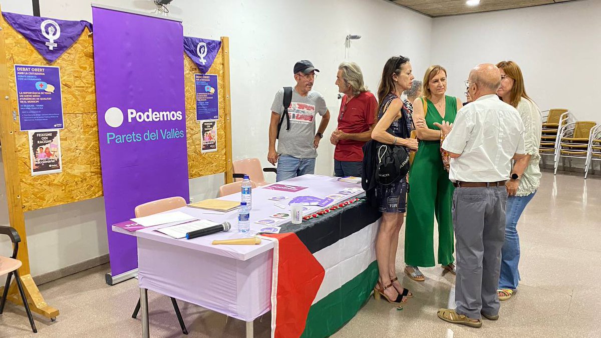 podem_cat's tweet photo. 🩺 Ahir vam ser a Parets del Vallès en un debat clau sobre urgències dignes i el futur de la sanitat pública. Gràcies al cercle per l’organització i a Toni Barbarà i Martí Obiols per compartir lluita i estratègies.

💜 La salut no es privatitza, es defensa! https://t.co/RlRWYYpOBC
