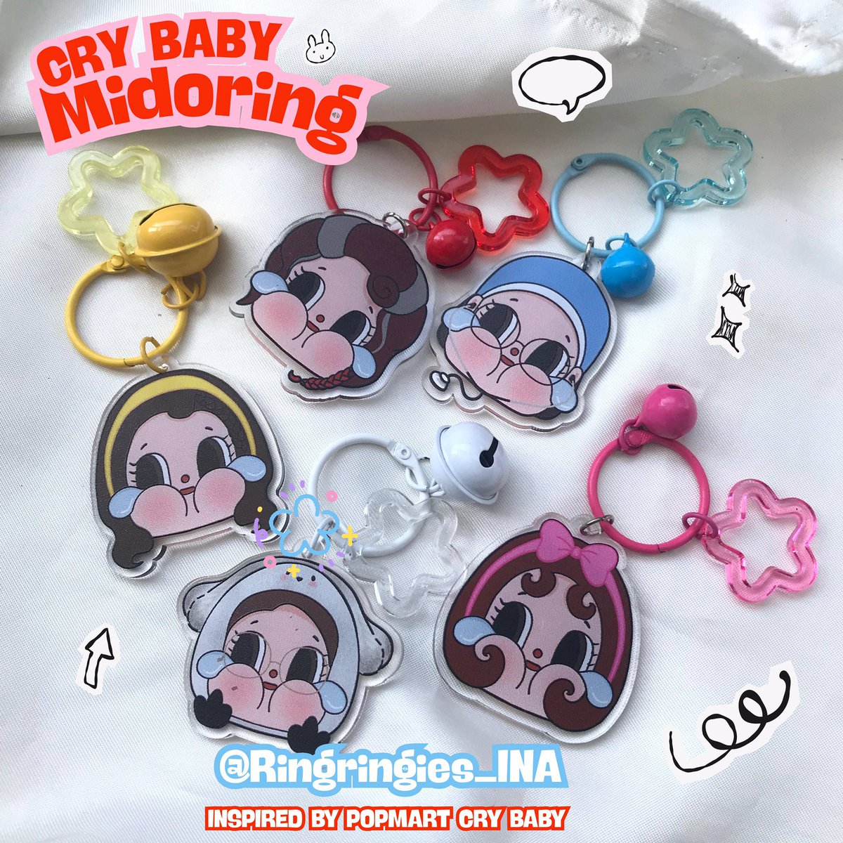 Ringringies_INA's tweet photo. Ringringies🐥🔔
Get our exclusive merch by participating in this project! Don't miss it! Donations are open till July 26th^^~~ https://t.co/wJaP24kJp9
