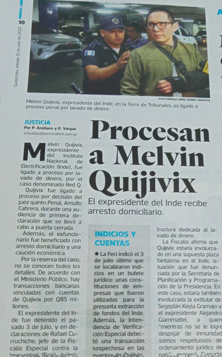 Otra acción mañosa y perversa del sistema de justicia Guatemalteco, diseñado para proteger lavadores de dinero, ladrones y corruptos de las élites económicas y políticas. Para eso sirven ese montón d jueces y magistrados mediocres, ganando miles d quetzales para hacer chambonadas