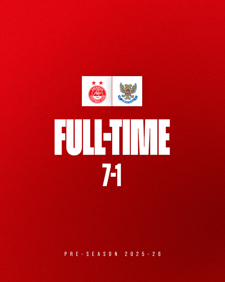 AberdeenWomen's tweet image. Full-time | Aberdeen 7-1 St Johnstone.
Holly Daniel grabbed a second at the death.
Thank you for the game and all the best for the season, @stjwfc.
