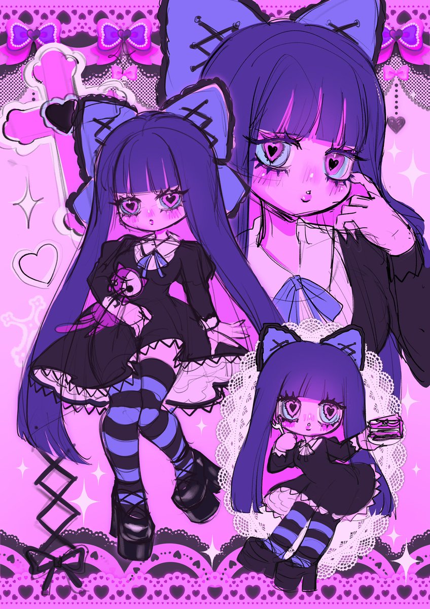 WIP Stocking🖤💙 #NewPSG #Newパンスト
