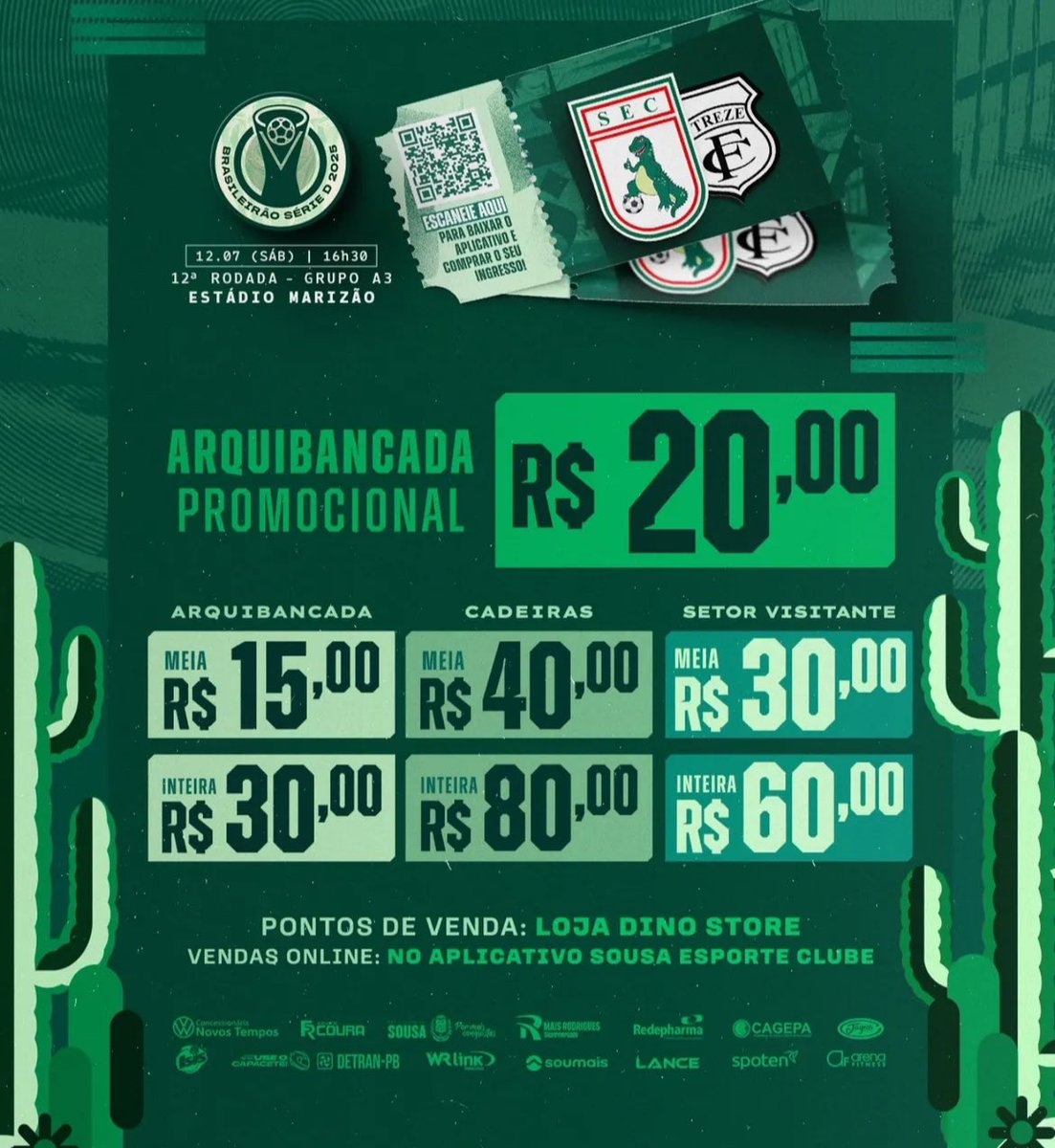 SousaEC91's tweet image. Se liga nos preços!
Se você for Americano do Norte, 50% de acréscimo na inteira!!! ✊🏿