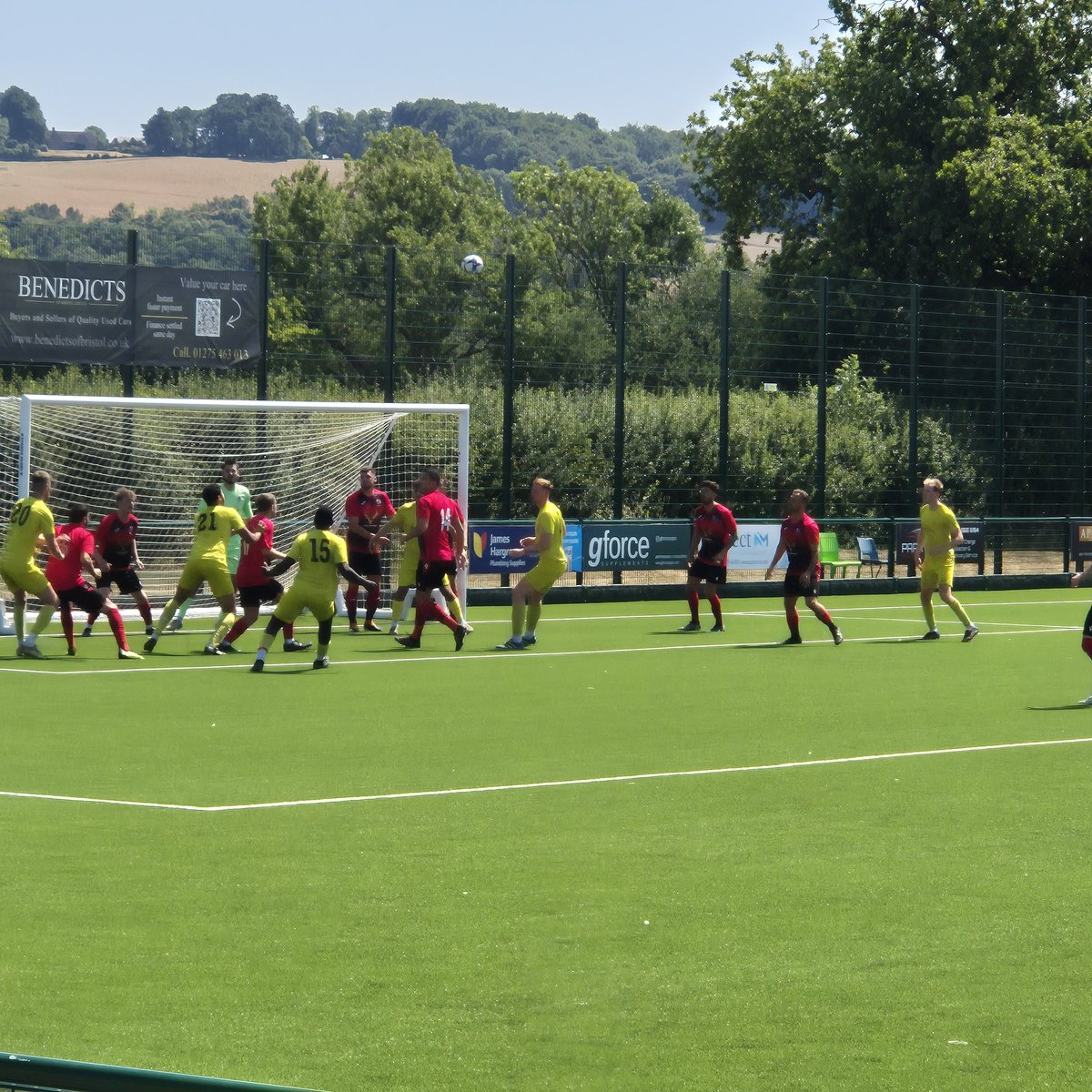 Gareth (@gw_awaydays) on Twitter photo HT: <a href="/CongresburyFC/">Congresbury FC</a> 1-0 <a href="/CadburyHeathFC/">Cadbury Heath FC</a>
Credit to both sides. It's boiling on the sideline, let alone playing in it! 🥵
#GW_AWAYDAYS HT: <a href="/CongresburyFC/">Congresbury FC</a> 1-0 <a href="/CadburyHeathFC/">Cadbury Heath FC</a>
Credit to both sides. It's boiling on the sideline, let alone playing in it! 🥵
#GW_AWAYDAYS