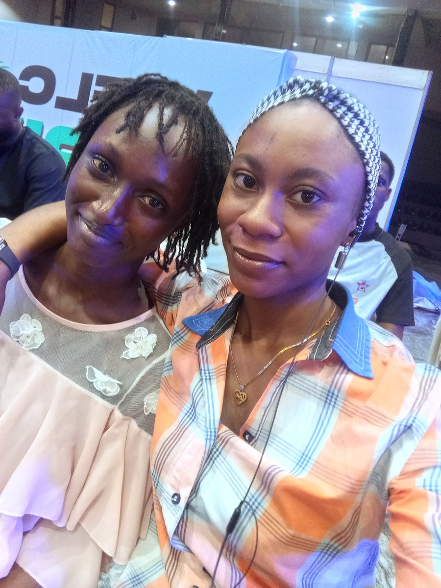 CandidusJanet's tweet photo. I am with @WinnerElias1 at @Web3north_con happening here in Kaduna.

We are having fun and learning. 

#W3NC25 https://t.co/v0ntRzdnRk