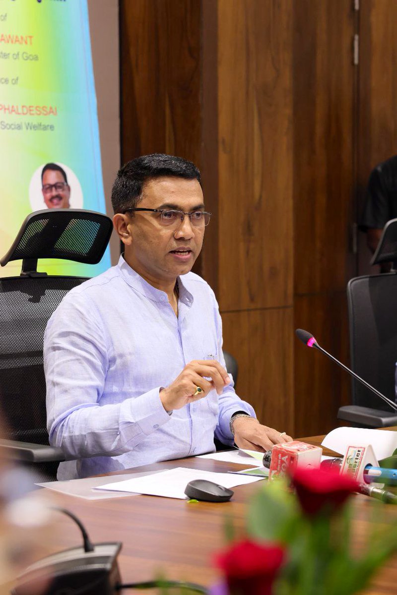 Goan students feel proud and motivated knowing their government believes in their dreams and backs them with solid support. #Opportunities4StudentsGoa <a href="/DrPramodPSawant/">Dr. Pramod Sawant</a>