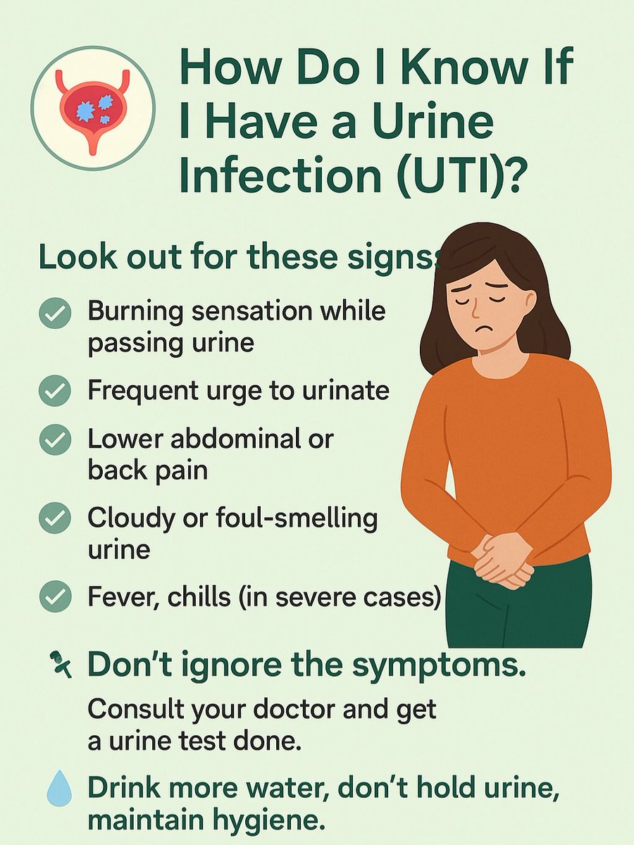 Know if you have a urine infection