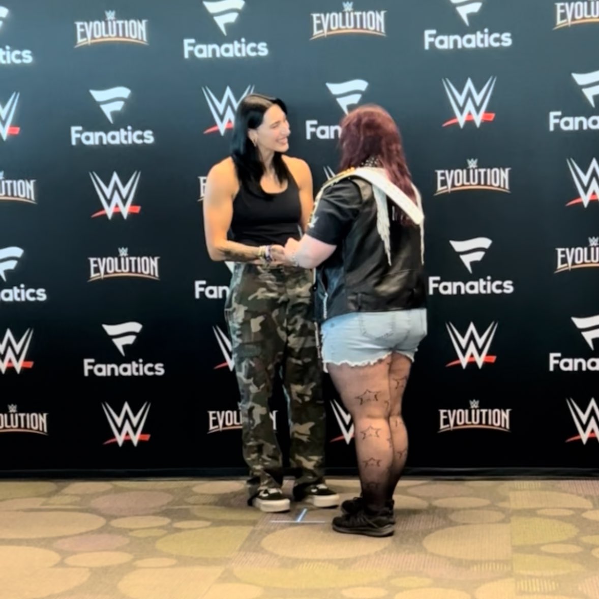 uceynightmare's tweet image. it finally happened 🥹🥹💜
my girl forever @RheaRipley_WWE
