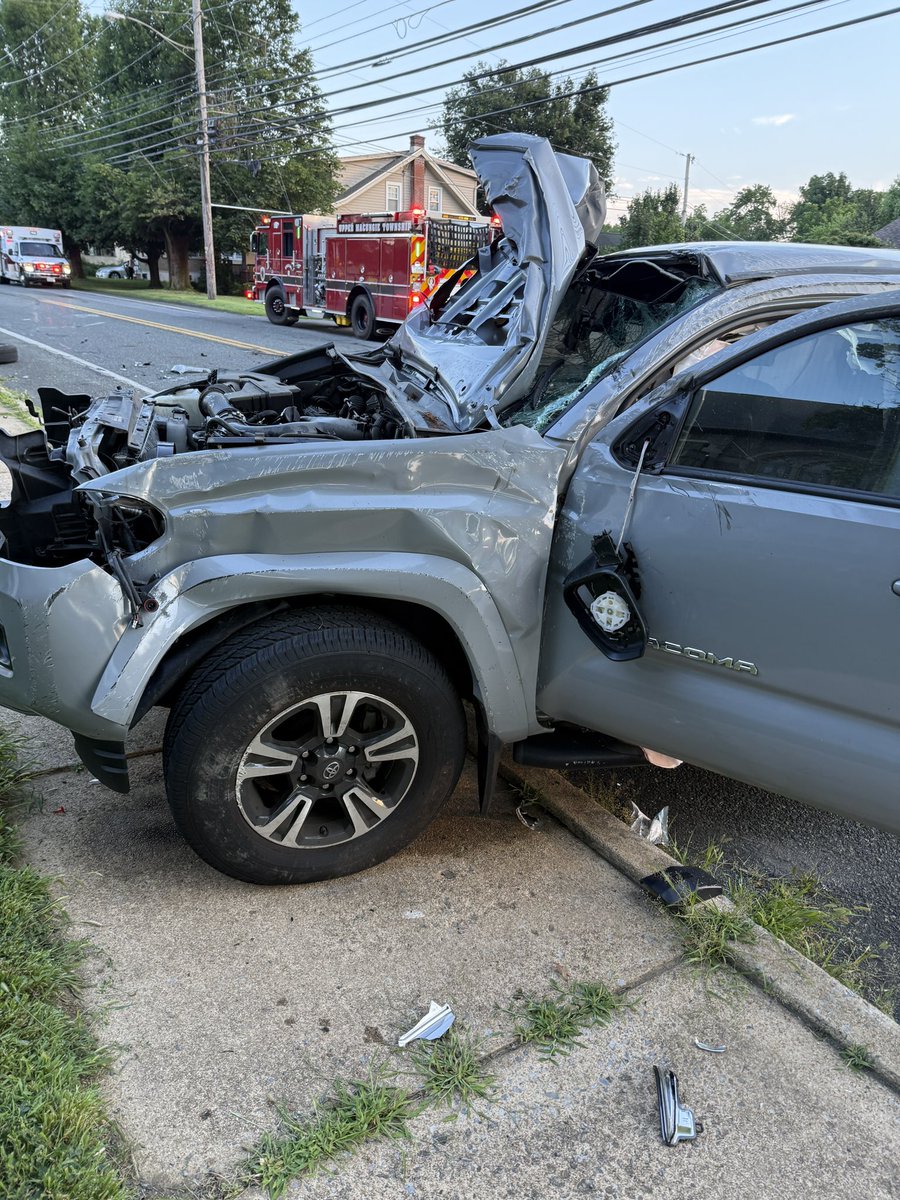 my Dad’s Tacoma after someone ran a stop sign and hit them yesterday. 

They rolled multiple times.

It’s a miracle they are completely fine with just a few cuts, bruises, and fractured ribs. 

Wear your seatbelt…