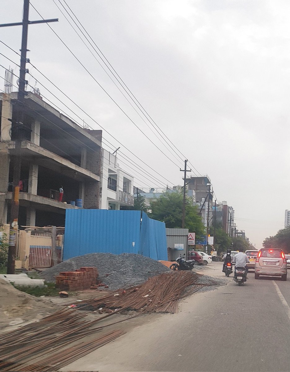 Mango Man *Amiit Gupta* (@rockme26) on Twitter photo #Noida
<a href="/CPCB_OFFICIAL/">Central Pollution Control Board</a> <a href="/CeoNoida/">CEO, NOIDA Authority</a> <a href="/noida_authority/">NOIDA Authority</a>
WC6 JE ,SM कि लापरवाही के कारण सेक्टर 122 में डीपीएस स्कूल के सामने आदि से ज्यादा सड़क पर कंस्ट्रक्शन मैटेरियल पड़ा है।JE,SM साहब सड़क पर निकाल कर देखते नहीं तो एनजीटी के नियमों की परवाह क्या होगी कम से कम ट्रैफिक को तो देख लीजिए #Noida
<a href="/CPCB_OFFICIAL/">Central Pollution Control Board</a> <a href="/CeoNoida/">CEO, NOIDA Authority</a> <a href="/noida_authority/">NOIDA Authority</a>
WC6 JE ,SM कि लापरवाही के कारण सेक्टर 122 में डीपीएस स्कूल के सामने आदि से ज्यादा सड़क पर कंस्ट्रक्शन मैटेरियल पड़ा है।JE,SM साहब सड़क पर निकाल कर देखते नहीं तो एनजीटी के नियमों की परवाह क्या होगी कम से कम ट्रैफिक को तो देख लीजिए
